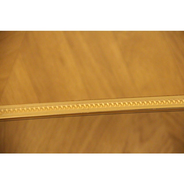 Italian Brass Wall Mirror in the style of Gio Ponti, 1950s For Sale - Image 12 of 18