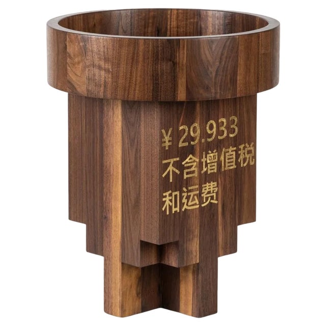 Values Multiculture Side Table by Geke Lensink For Sale