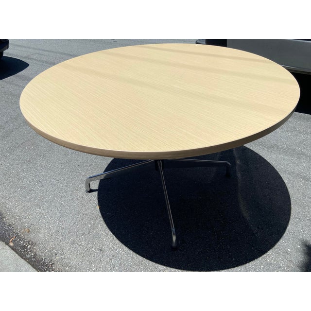 Vintage Mid Century Modern Herman Miller Eames Conference Table For Sale - Image 9 of 12