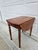 Baker Furniture Mahogany Pembroke Drop-Leaf Side Table Satinwood Inlay For Sale - Image 9 of 12