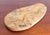 Traditional Vintage Olive Wood Biomorphic Small Tray / Cheese Board For Sale - Image 3 of 5