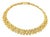 Mid 20th Century 22k Gold Heart Link Bracelet For Sale