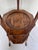 Antique Edwardian Quartersawn Oak 3-Tier Folding Cake Stand For Sale - Image 11 of 16