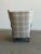 1970s Swedish Highback Lounge Chair in Plaid For Sale - Image 14 of 17