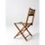 Mid 20th Century Vintage Kid's Stripe Canvas Folding Chair For Sale - Image 5 of 11