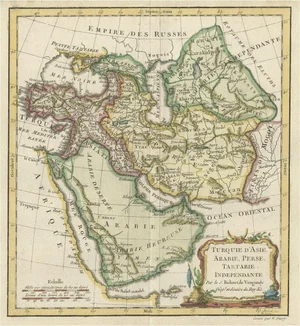 Antique Map of Turkey, 1778