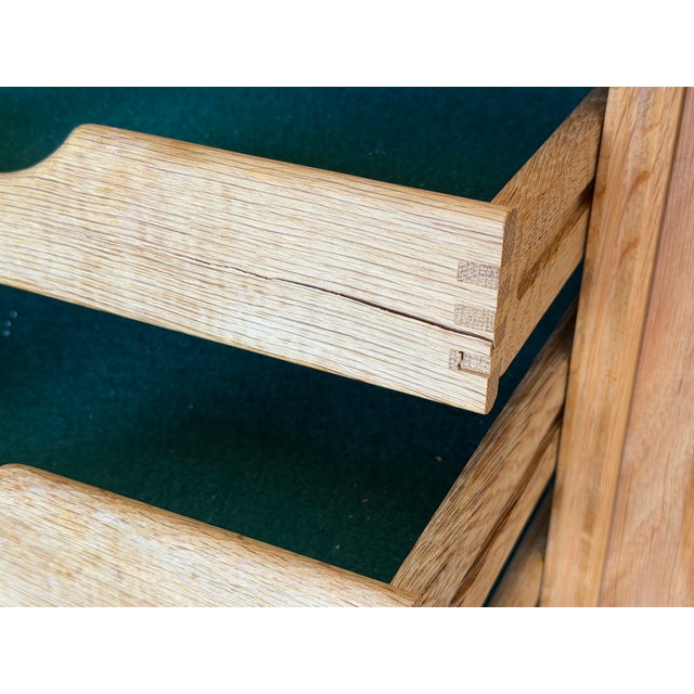 Oak Brutalist Sideboard by Henning Kjærnulf for Nyrup Møbelfabrik, 1960s For Sale - Image 12 of 18