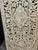 Wood Vintage Carved Jali Barn Door | Whitewashed Patina Room Divider 80x36 For Sale - Image 7 of 7