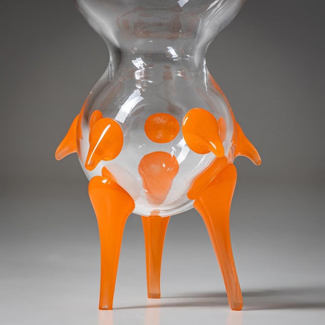 Bag Series Sculpture Vase in Glass by Barovier & Toso For Sale - Image 6 of 7