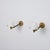 Gold Italian Brass, Green Metal and Opaline Glass Wall Sconces, 1950s, Set of 2 For Sale - Image 8 of 14