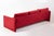 Wood Vintage Italian Modern Red Simone Sofa by Simon International, Italy, Circa 1972 For Sale - Image 7 of 18