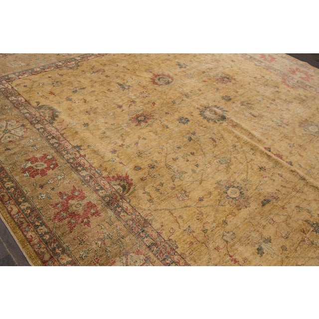 21st Century Peshwar Wool Rug For Sale - Image 4 of 8