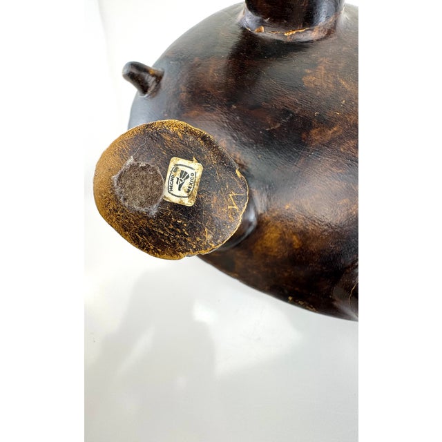 Vintage Mid Century Gilt-Finish Tortoise Sculpture, Hollywood Regency Style Decorative Object For Sale - Image 15 of 15