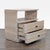 Modern Two Drawer Nightstand With Open Shelf For Sale - Image 3 of 11