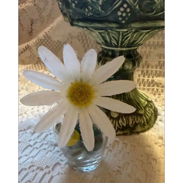 2 Vintage 1960 Tear Drop “Dansk” Silver-plated candle holders. Comes with a box of thin white candles. 2 Majolica-style...