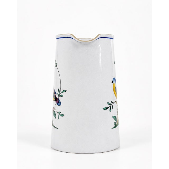 Copeland Vintage Copeland Spode Queen’s Bird Pitcher Jug England Fine Stone 24 Oz For Sale - Image 4 of 8