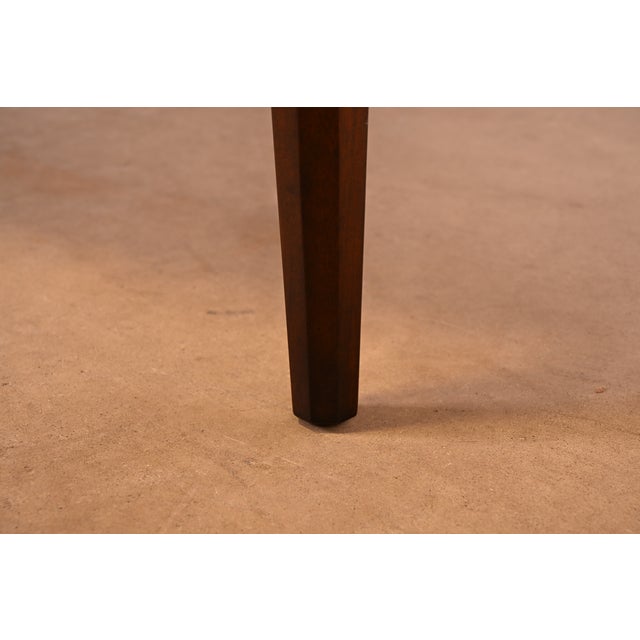 Henredon French Regency Louis XVI Mahogany Extension Dining Table, Newly Refinished For Sale - Image 15 of 18