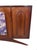 Mid-Century Modern 2-Piece Kagan Style Dark Walnut Sideboard W/Bar Cabinet For Sale - Image 11 of 13