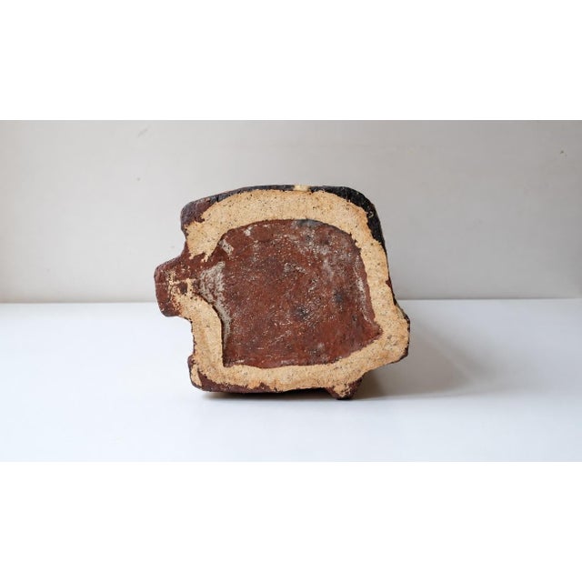 1960s Monumental Sculpture in Enameled Stoneware by Helmut Friedrich Schäffenacker For Sale - Image 5 of 6
