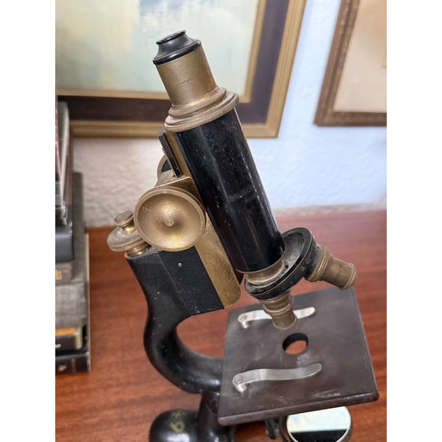 Antique Bausch and Lomb Microscope For Sale - Image 11 of 14
