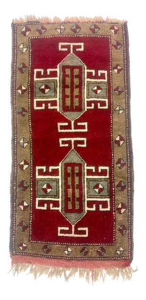 Vintage Turkish Hand-Woven Malatya Rug from Ikea, 1960s