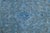1960s 1960s Vintage Persian Handmade Wool Cotton Blue Area Rug For Sale - Image 5 of 11