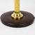 Mid-Century Modern Jacques Adnet Brown Hand-Stitched Leather-Clad Table Lamp For Sale - Image 3 of 14