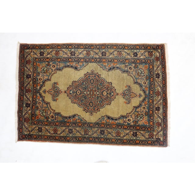 Tabriz Antique Mat rug no. j1967 For Sale In New York - Image 6 of 11