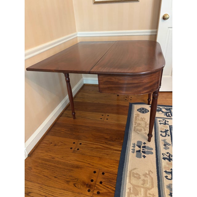 Brown Pair of Antique 19th Century Mahogany Banquet / Console Tables For Sale - Image 8 of 9