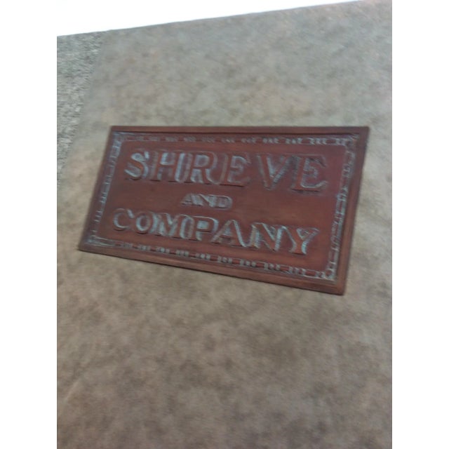Traditional Shreve & Company Bronze Plaque Catalog Book For Sale - Image 3 of 11