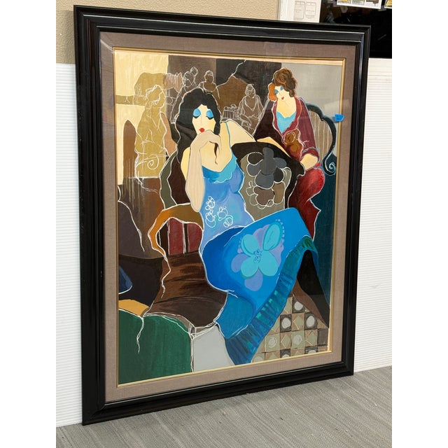 Design Plus Gallery presents Suzanne, a Signed Serigraph by Itzchak Tarkay. The limited edition serigraph is from the late...