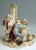 Meissen stunning figurine group: a couple of shepherds watched by a scout measures: height: 9.25 inches width: 7.28 inches...