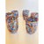 Lively Murano glass Attributed set of glasses made with "murrine". each one is different fron another all made in itakly,...