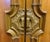 Beautiful details on this German pair of walnut cabinet doors (no hinges) They are in wonderful age appropriate vintage...