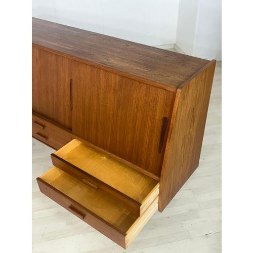 Mid-Century Highboard in Teak For Sale - Image 12 of 18