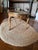 Vintage Mid-Century Italian Rococo Revival Marquetry Coffee Table With Pierced Brass Gallery For Sale - Image 4 of 7