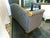 Gray 1940s Vintage Carved Art Deco Small Sofa For Sale - Image 8 of 10