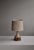 Brown Danish Modern Stoneware Table Lamp with String Shade from Bartholdy, 1970s For Sale - Image 8 of 14