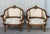 Late 19th Century Pair of Italian Rococó Louis XV Fauteuils or Slipper Chairs For Sale - Image 17 of 18