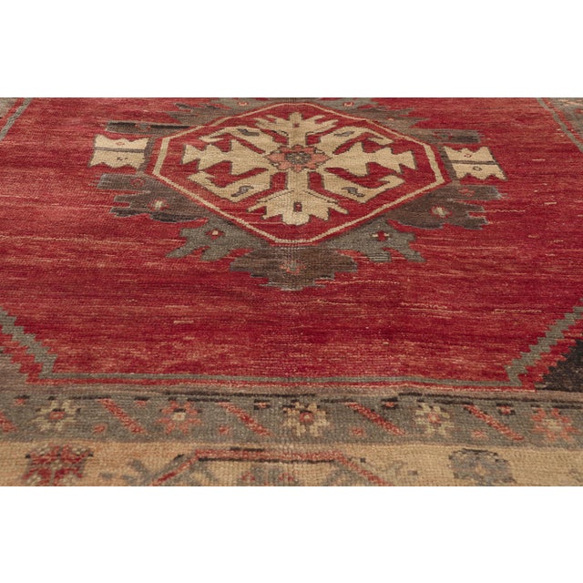 Late 20th Century Vintage Turkish Oushak Rug, 05'03 X 12'00 For Sale - Image 5 of 10