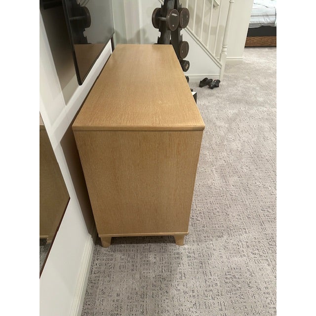 1950s Mid Century Cerused Sideboard For Sale In New York - Image 6 of 7