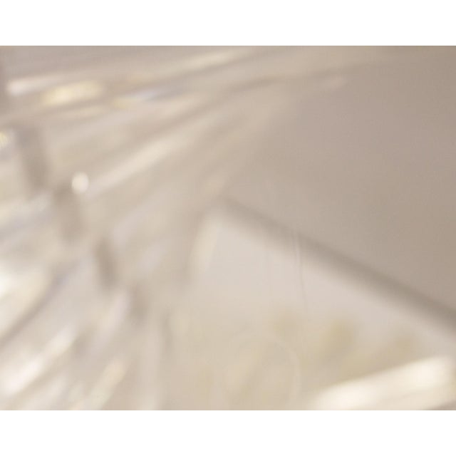 Late 20th Century Vintage Acrylic Twist Pedestal For Sale - Image 5 of 8