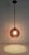 Bubbled Glass Pendant Light, 1980 For Sale - Image 4 of 8