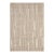 Amber Lewis x Loloi Bexley Rug in Mushroom / Natural 2'-7" x 4' Accent Rug For Sale