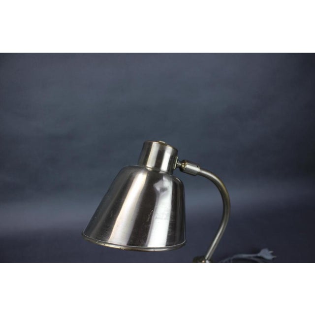 Wood Vintage Adjustable Table Lamp, 1940s For Sale - Image 7 of 14