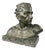 Antique Art Deco Male Bust Sculpture from J. Domisse, 1930s For Sale