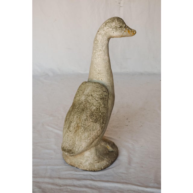 1950 Concrete Garden Duck For Sale - Image 4 of 6