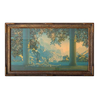 1922 Maxfield Parrish “Daybreak” House of Art Color Lithograph, Period Framed For Sale