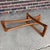 Adrian Pearsall for Craft Associates Curved Coffee Table Glass and Walnut For Sale - Image 11 of 12