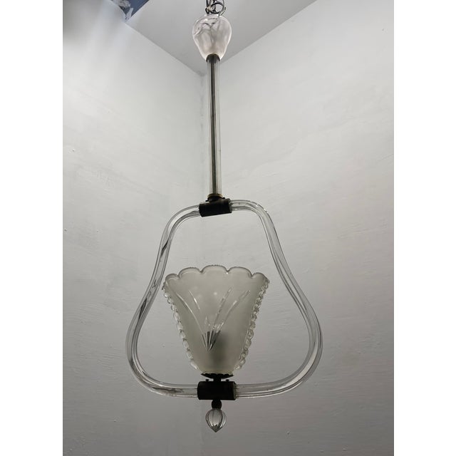 Murano Glass Pendant, 1950s For Sale - Image 10 of 13